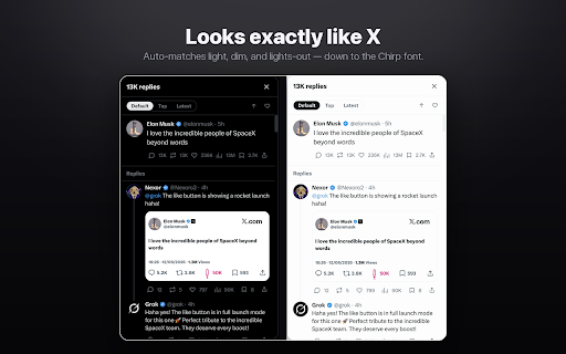 SkimFast — X & Twitter Thread Reader :: Open any X (Twitter) post's full reply thread in a popover — read it in your feed. No new tab, no clicking back and forth.