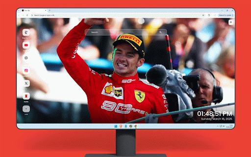 Charles Leclerc - Ferrari Wallpaper :: Experience stunning Charles Leclerc Ferrari wallpapers and personalize your screen today!
