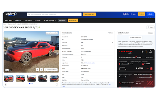 Caucasus Auto Tool :: Tool for Caucasus Auto partners. Convenient calculation and verification of lots