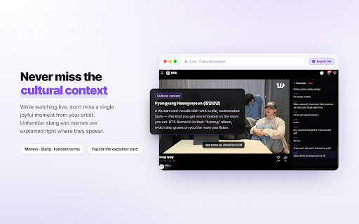 Kaptik :: High quality subtitles optimized for Korean videos.