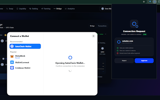 SatuChain Wallet :: Multi-chain crypto wallet — EVM, Solana, TON