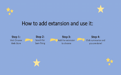 Sum-Thing :: Sum-Thing is a Chrome extension that quickly summarizes Facebook posts with one click, making social media browsing more efficient!