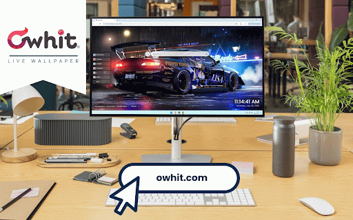 Nissan Silvia S15 Live Wallpaper :: Nissan Silvia S15 drift car with anime livery in rainy night scene with neon lights.