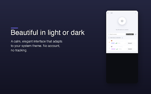 Hovpn :: Hovpn — secure, elegant proxy for Chrome. Import your config or subscription and route only Chrome's traffic.