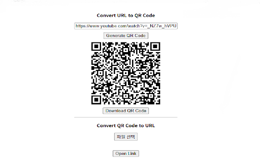 QR Code Converter :: Convert URL to QR Code and QR Code to URL