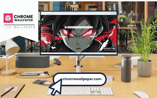 Goku Dark Glowing Eyes Live Wallpaper :: Witness Goku's dark transformation with piercing crimson eyes.