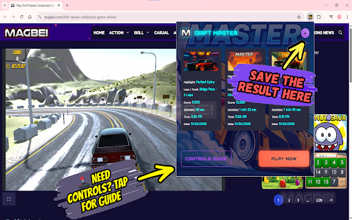 Drift Master Unblocked 🚗🔥 Drift Racing Online Play Now & Track Results :: Shortcut to Drift Master – launch street drift racing online, save laps, times & scores instantly!