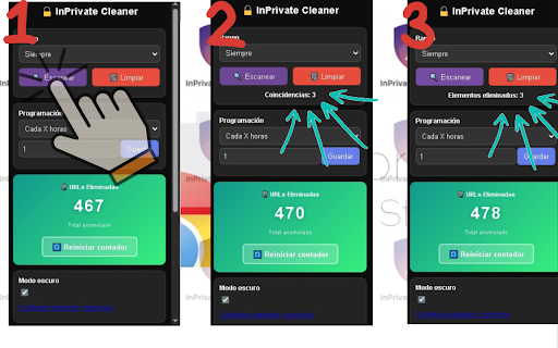 InPrivate Cleaner :: Mantén tu historial limpio. Elimina automáticamente contenido adulto de Chrome. Gratis para siempre.