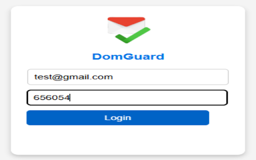 DomGuard :: Restrict Gmail and Google logins to trusted domains only. Unauthorized emails are blocked with alerts Message.