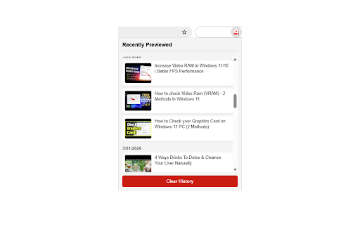 YouTube Hover Player :: Plays YouTube videos in a popup when hovering over their thumbnails in Google serach or Image Search.