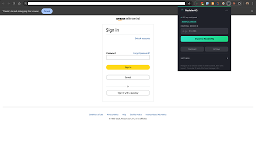 ReclaimHQ :: Track Amazon FBA removal orders, catch underpaid reimbursements, and win claims with AI coaching. Recover what Amazon owes you.