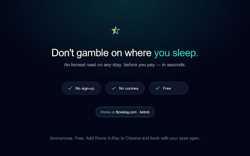 Room X-Ray — Review X-Ray :: X-ray Booking.com and Airbnb reviews before you book.