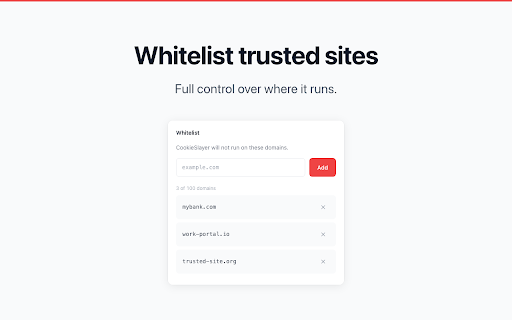 Cookie Banner Blocker - Auto Reject GDPR Consent Popups - CookieSlayer :: Auto-block 3,000+ cookie banners. Reject GDPR popups, consent forms & privacy notices instantly. Free, no signup.