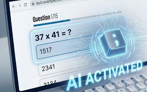 The Quiz Solver :: Solve any quiz with AI! Double-click a question to get the answer instantly.