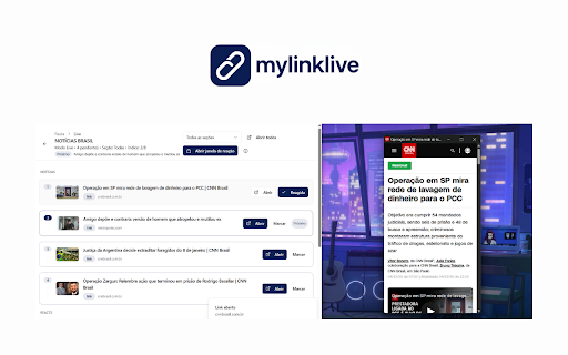 MyLinkLive — Reaction Controller :: A extensão ‘MyLinkLive — Reaction Controller’ integra com o Modo Live do MyLinkLive para controlar uma janela dedicada de reação.…