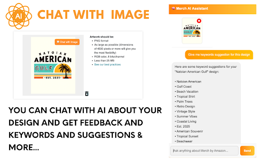 Merch By Amazon Listing AI :: Merch by Amazon listing assistant