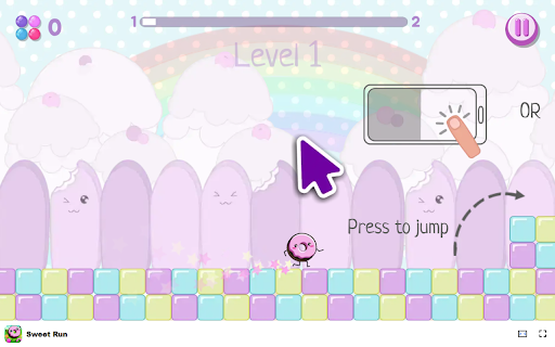 Sweet Run Game - Explore a world where sweets come to life! :: Embark on a sweet adventure in this charming endless arcade runner, playable offline and free!