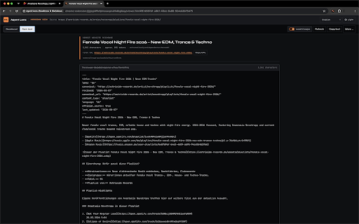Agent Lens: AI Readiness & Markdown :: Local AI agent readiness checker and Markdown viewer for websites: content negotiation, raw text, and secure GFM rendering.