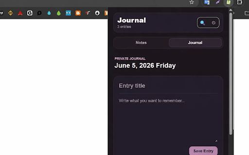 ChromeNoteReminder :: A stylish note-taking, journal, and reminder extension.