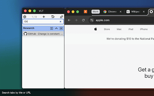 Vertically Listed Tabs :: Manage your tabs vertically and browse quicker!