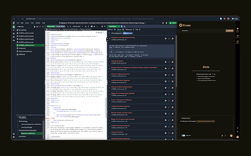 Einsia: AI Research Agent Inside Overleaf :: AI-powered LaTeX editing assistant for Overleaf