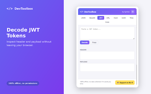 DevToolbox :: A free offline toolbox for developers, with quick tools for formatting data and converting between common formats.