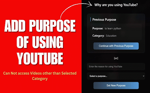 YT Mindful: Shorts & Time Manager :: Stop mindless scrolling! Start every YouTube Session with Purpose, Limit Addictive Shorts, & Stay accountable with Smart Reminders.