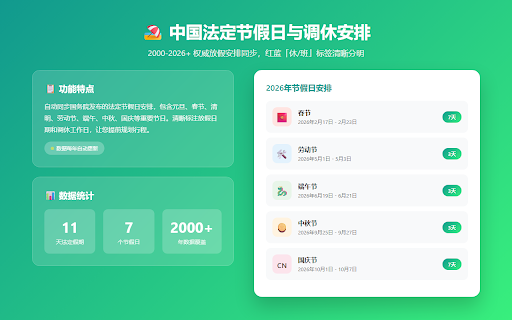 华历 by TuGet - 农历日历 · 中国节假日与万年历 :: 图个吉利 (TuGet) 旗下轻量日历!公历农历精准对照,中国法定节假日与调休安排查询,每日老黄历宜忌与节气。纯本地运行,零权限纯净安全。