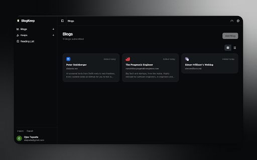 BlogKeep :: Highlight the web — save text from any page to your BlogKeep keeps.
