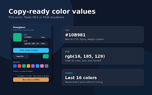 Color Picker :: Pick exact colors from any webpage with a pixel magnifier. Copy HEX & RGB instantly.