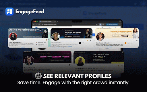 EngageFeed - Custom LinkedIn feed :: Stop scrolling noise. Curate your perfect LinkedIn feed.