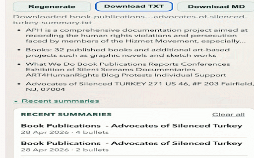 Article Bullet Summarizer :: Extract key insights into bullet points. Fast, local, with optional AI refinement, Pro features, and full privacy control.