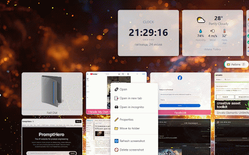 Fast Dial v.3 :: Visual bookmarks with site thumbnails / Визуальные закладки с миниатюрами сайтов