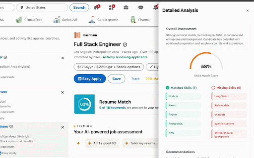 LinkedIn Job Application Tracker :: Track your LinkedIn job applications with email integration