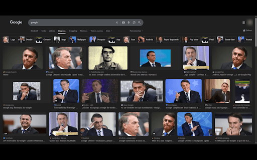 nBolsonaro :: A Chrome extension which replaces all images on all pages to Jair Messias Bolsonaro.