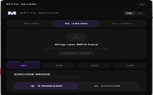 Metya 60 fps optimizer :: Metya 60 fps optimizer — 60/120fps with advanced optimization & encoding for tiktok