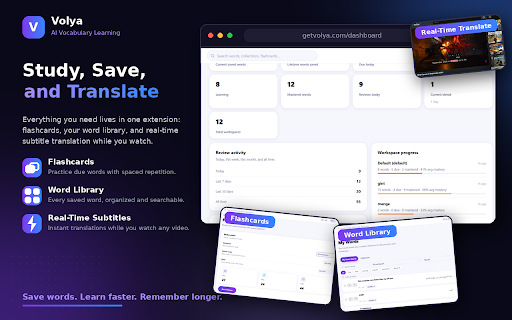Volya Translator :: Hover a word to translate it (English ⇄ Arabic) and save it into your own vocabulary workspaces. Free translation, no tracking.
