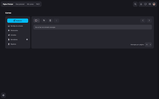 Dark-VCS :: Dark theme for Moodle Virtual Campuses (UCM, UPM)