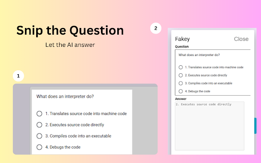 Fakey - Manga Translator :: AI-powered Chrome Extension for Translating Manga, Assist Quiz and More