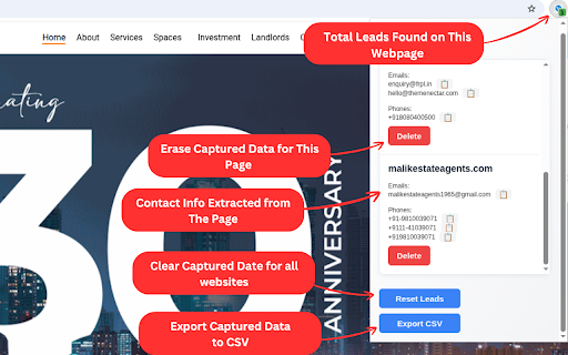 PhoneFinder – Find Contacts & Leads from Any Website Automatically :: PhoneFinder auto-extracts phone numbers, emails & contact links from any website you visit. A powerful tool for lead generation.