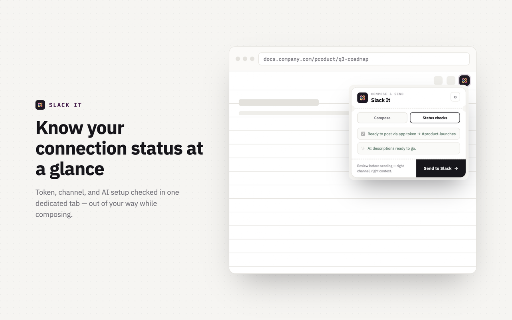 Slack it! :: Instant Tab Bookmarking to Slack