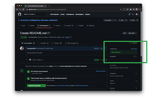 PullApprove :: Integrates PullApprove into the GitHub interface