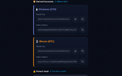 PokeBit - High Entropy Wallet Generator :: Generate high-entropy seed phrases and private keys and public addresses for ETH and BTC. 100% offline, zero data collection.