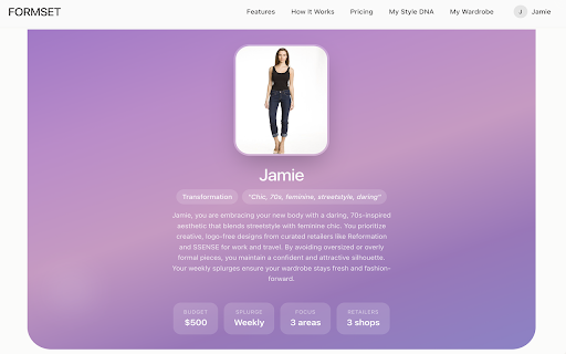 Pin to Formset :: Pin outfits from any product page to your Formset wardrobe