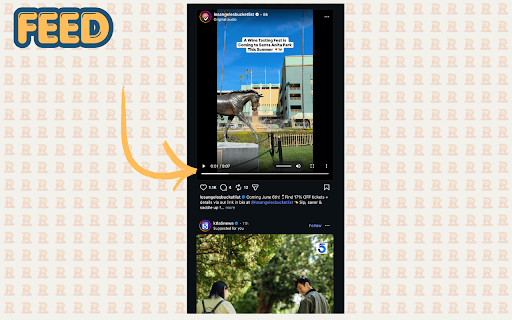 Real Video Controls for Instagram Reels, Stories & Feed – Reels Scrubber :: Real video controls on Instagram. Seek, volume & speed on reels, stories, feed & posts. Mute preference sticks while scrolling.