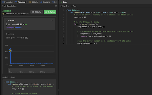 Algo Ace :: AI-driven interview pal. Easy approach to correct solutions for all coding problems. All In One Click.