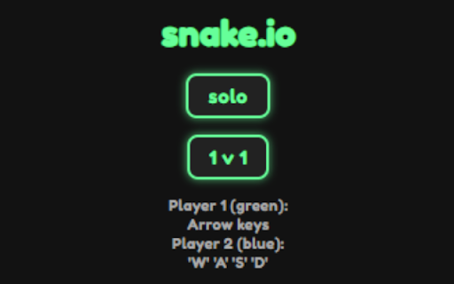 snake.io :: Snake.io is a simple snake game with single and multiplayer support!