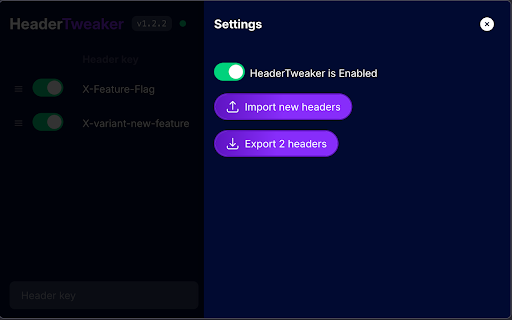 HeaderTweaker :: Lightweight browser extension that lets you easily modify outgoing HTTP headers