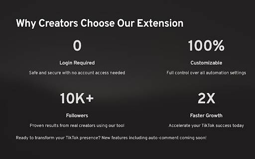 TikTok Growth - Auto Followers, HD Video Downloader :: Automate your TikTok growth & download videos! Auto-follow, auto-like, and premium video downloads
