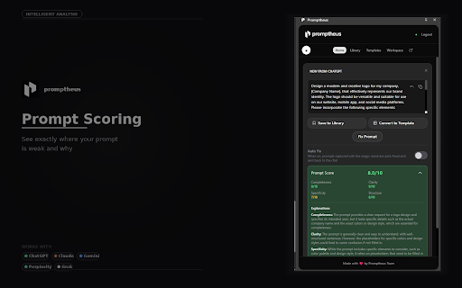 Promptheus :: Your AI prompt assistant
